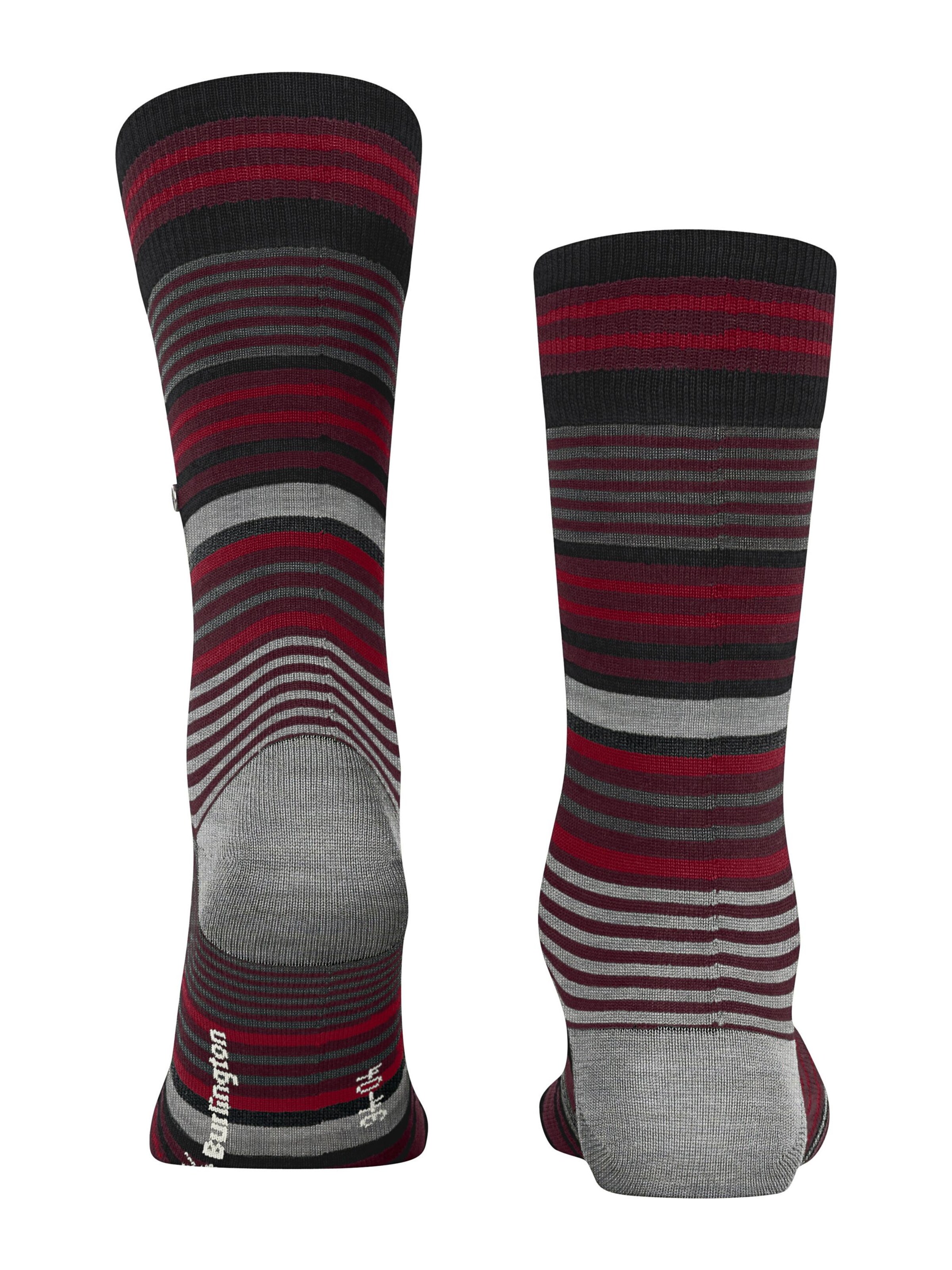 BURLINGTON Socken 'Stripe'‌‌‌‌‌‌‌ in Lila