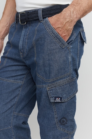 FQ1924 Regular Cargoshorts in Blau