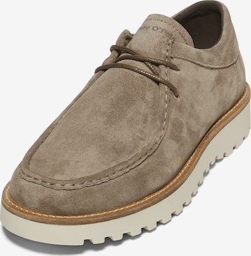 Marc O'Polo Mocassins in Beige: voorkant