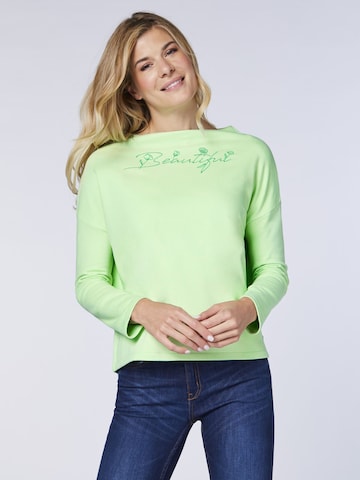 Oklahoma Jeans Sweatshirt in Green: front