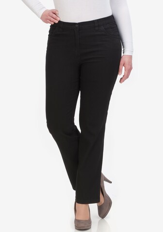 KjBRAND Slim fit Jeans in Black: front