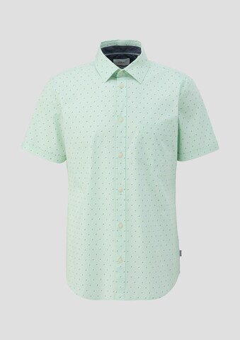 s.Oliver Regular fit Button Up Shirt in Green