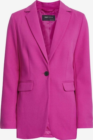 Blazer di Marks & Spencer in rosa: frontale