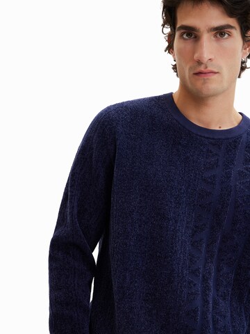 Desigual Pullover in Blau