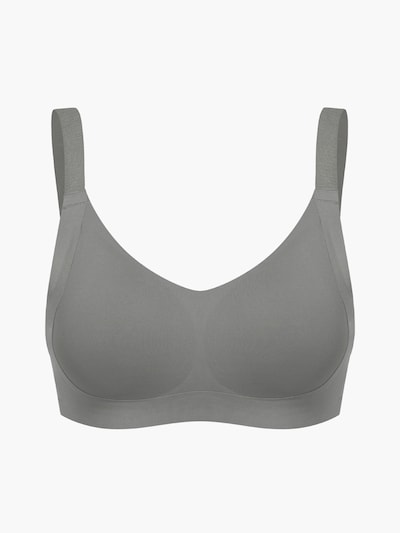 cfab (formerly creamy fabrics) Sujetador 'Seamless Compact Push-Up BH' en 70 en grafito, Vista del producto
