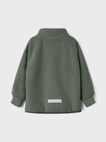 Jachetă  fleece 'Move' de la NAME IT pe verde