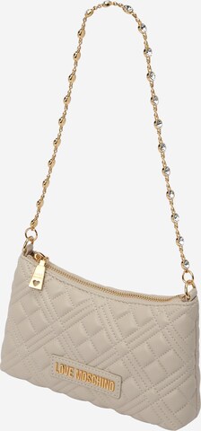 Love Moschino Schultertasche in Beige