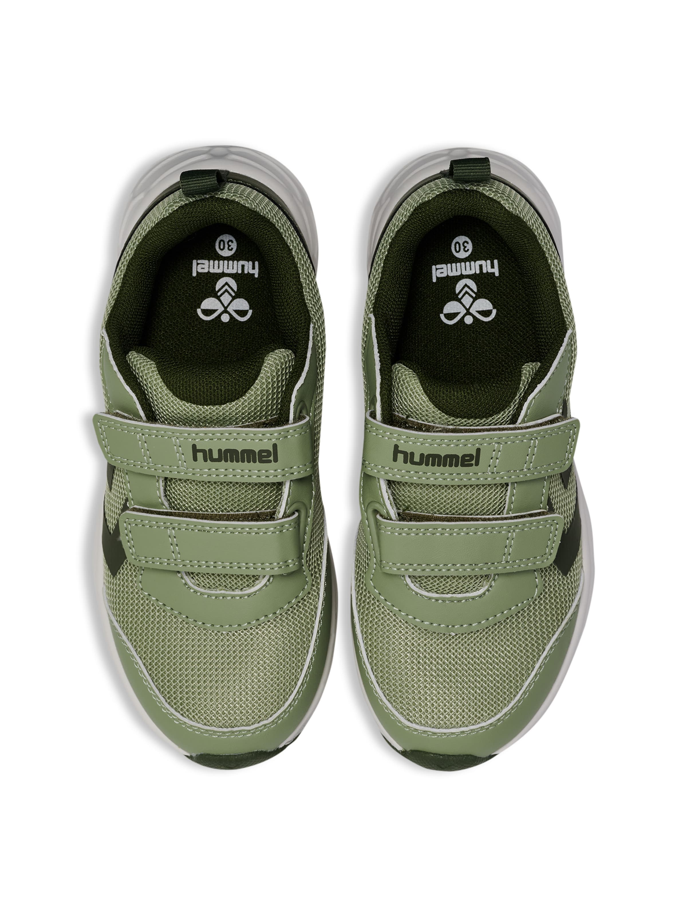 Hummel Athletic Shoes in Green