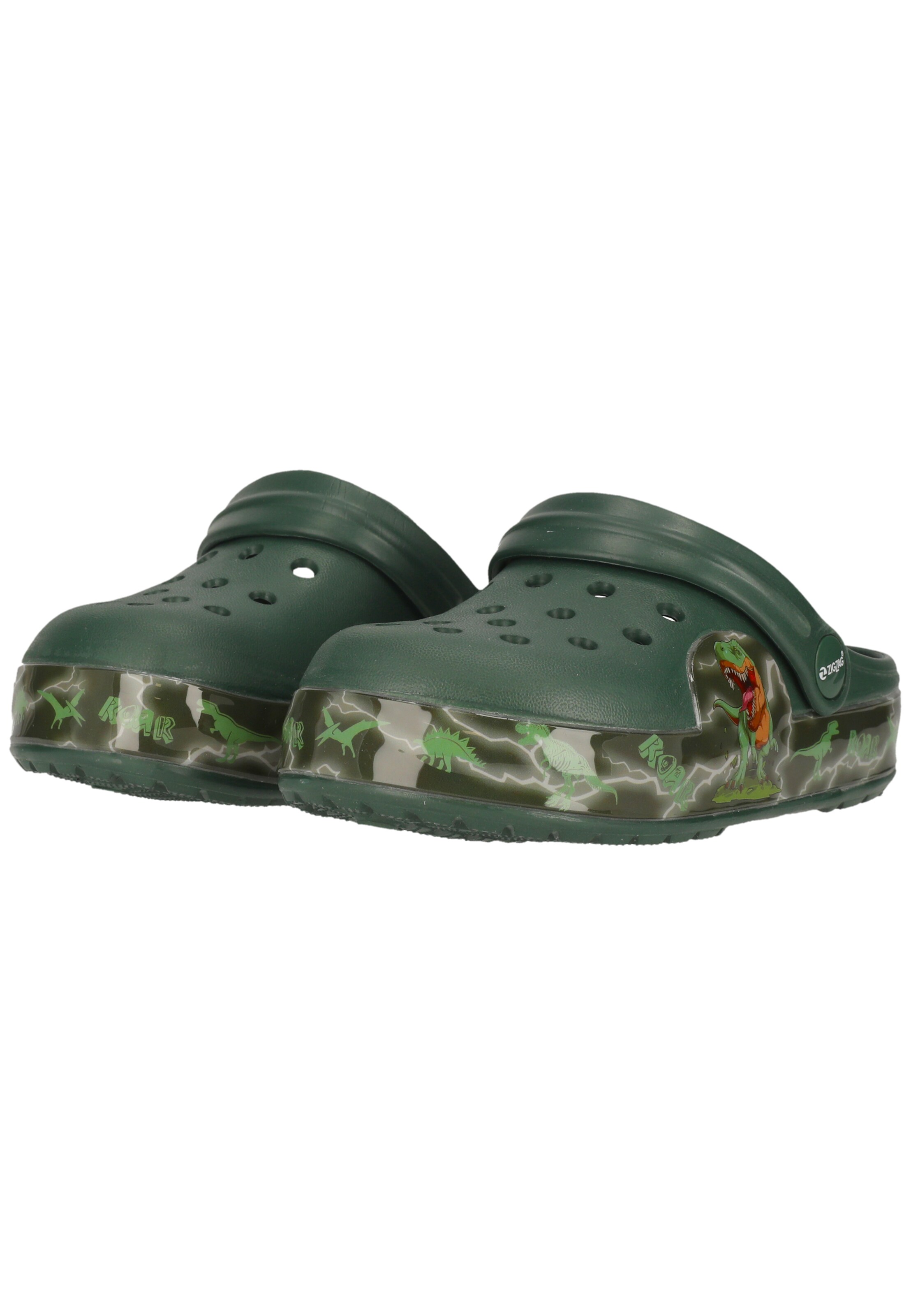 ZigZag Open shoes 'Runix' in Green