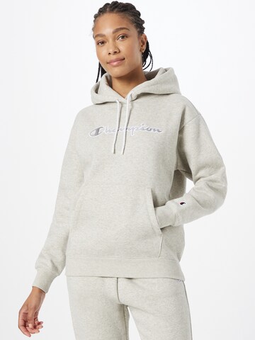 Champion Authentic Athletic Apparel Суичър в сиво: отпред