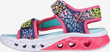 SKECHERS Sandals 'Flutter Hearts' in Blue: front