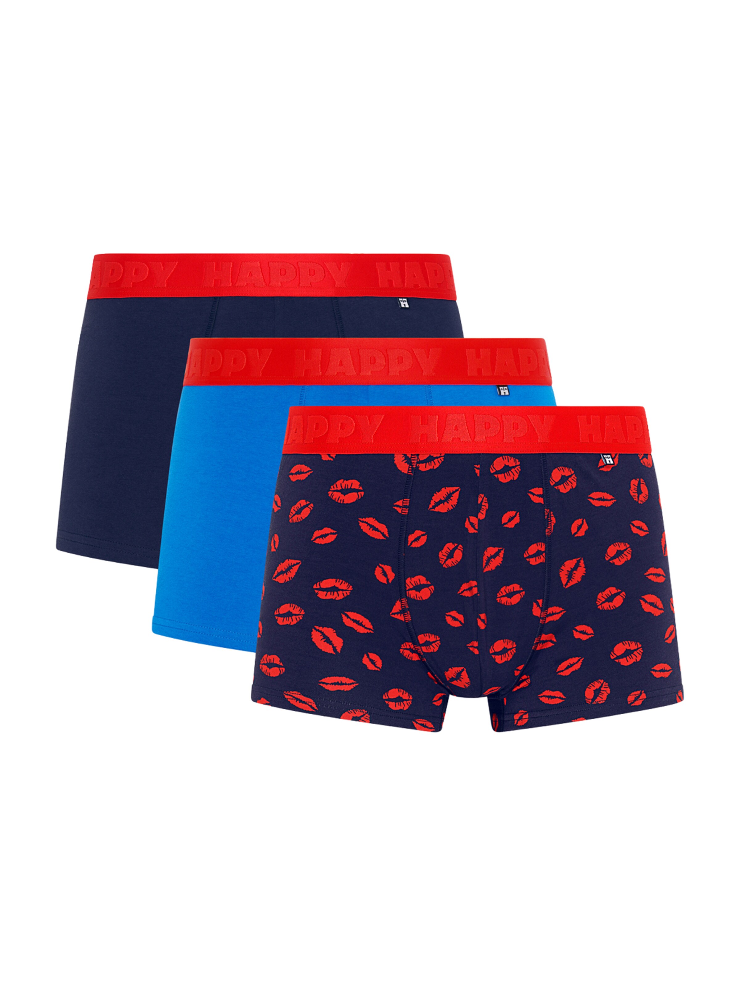 Happy Socks Bokserid, värv sinine: eest vaates