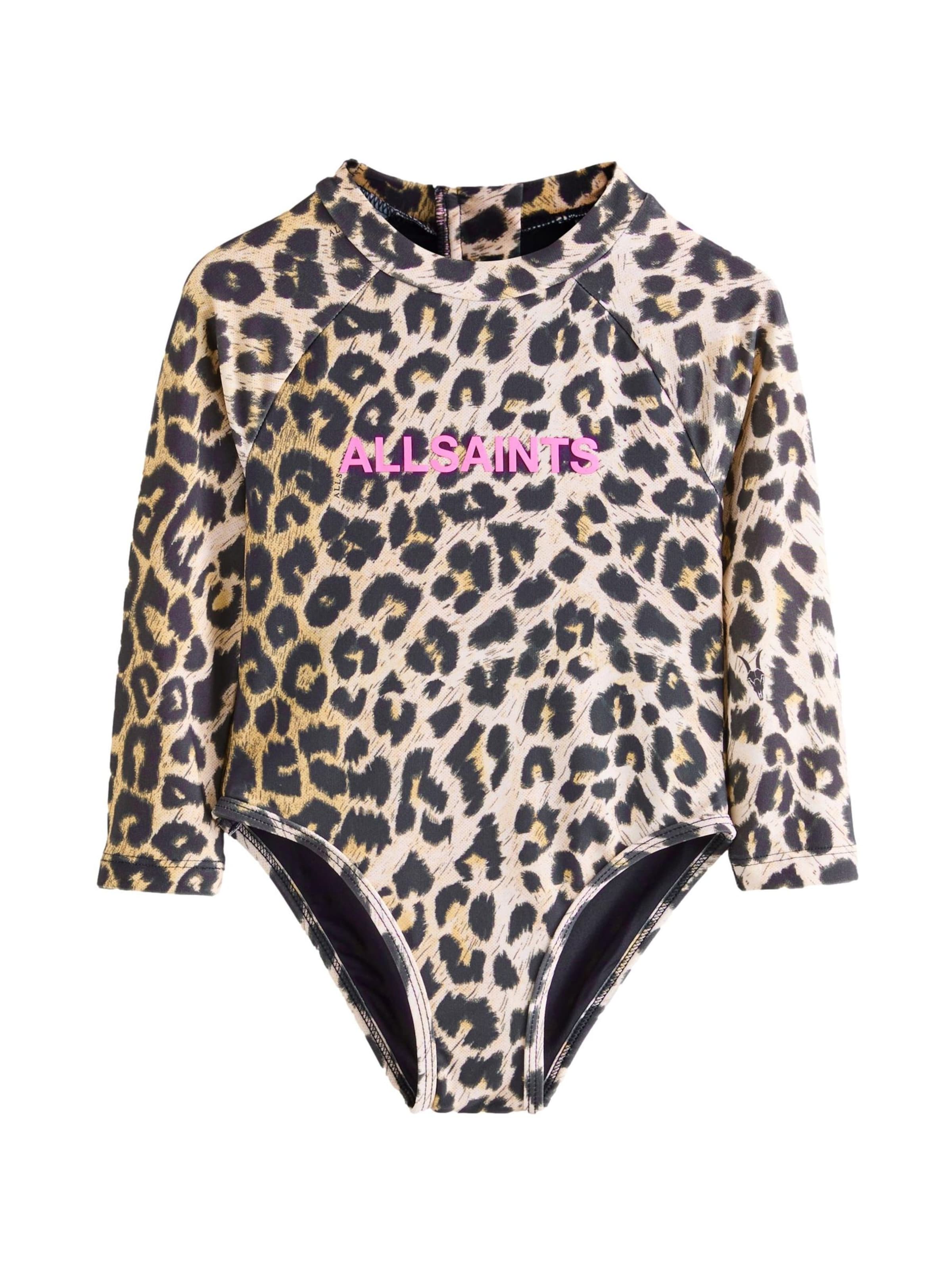 smALLSAINTS Jednodielne plavky - Hnedá: predná strana