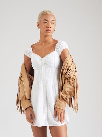 HOLLISTER Nyári ruhák - fehér: elől