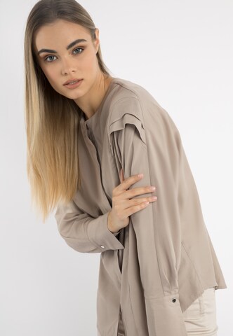 DreiMaster Klassik Blouse in Beige