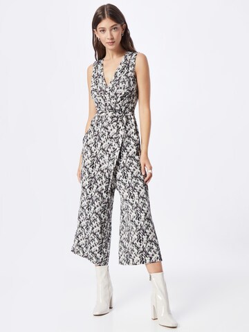 COMMA Jumpsuit in Grijs: voorkant