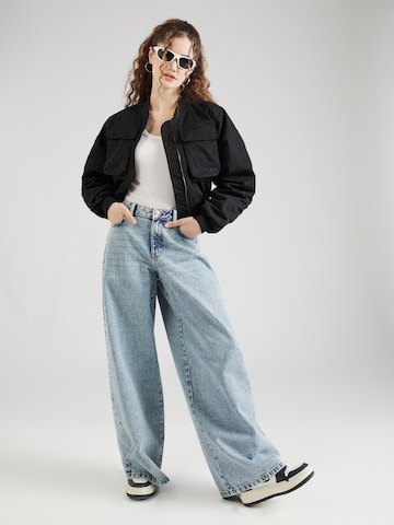 Noisy may Wide Leg Jeans 'ROLINA' in Blau