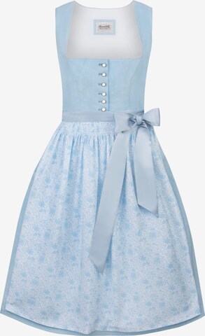 STOCKERPOINT Dirndl 'Chloe' in Blauw: voorkant