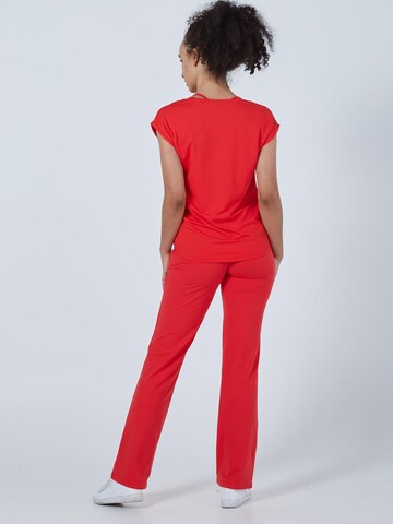 SPORTKIND Functioneel shirt 'Loose Fit' in Rood