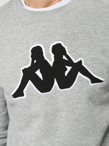 KAPPA Sweatshirt 'Airvit' in Grau