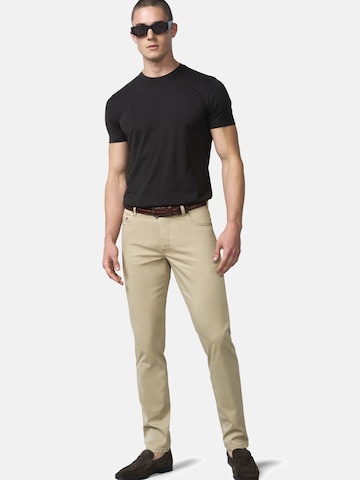 Regular Pantalon chino 'M5 Five Pocket' MEYER en beige
