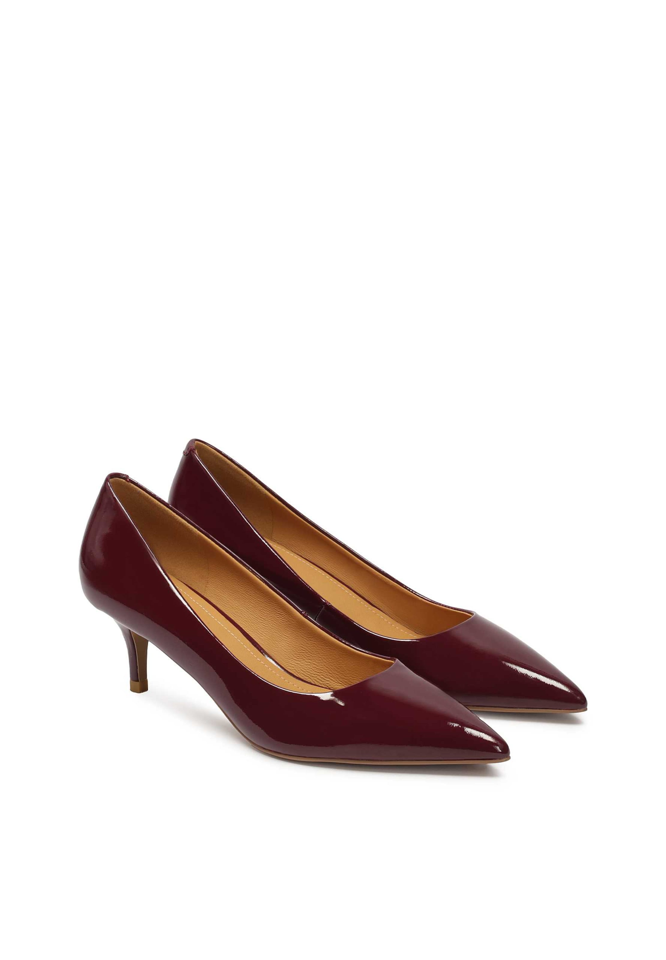 Kazar Pumps in Rot: Vorderseite