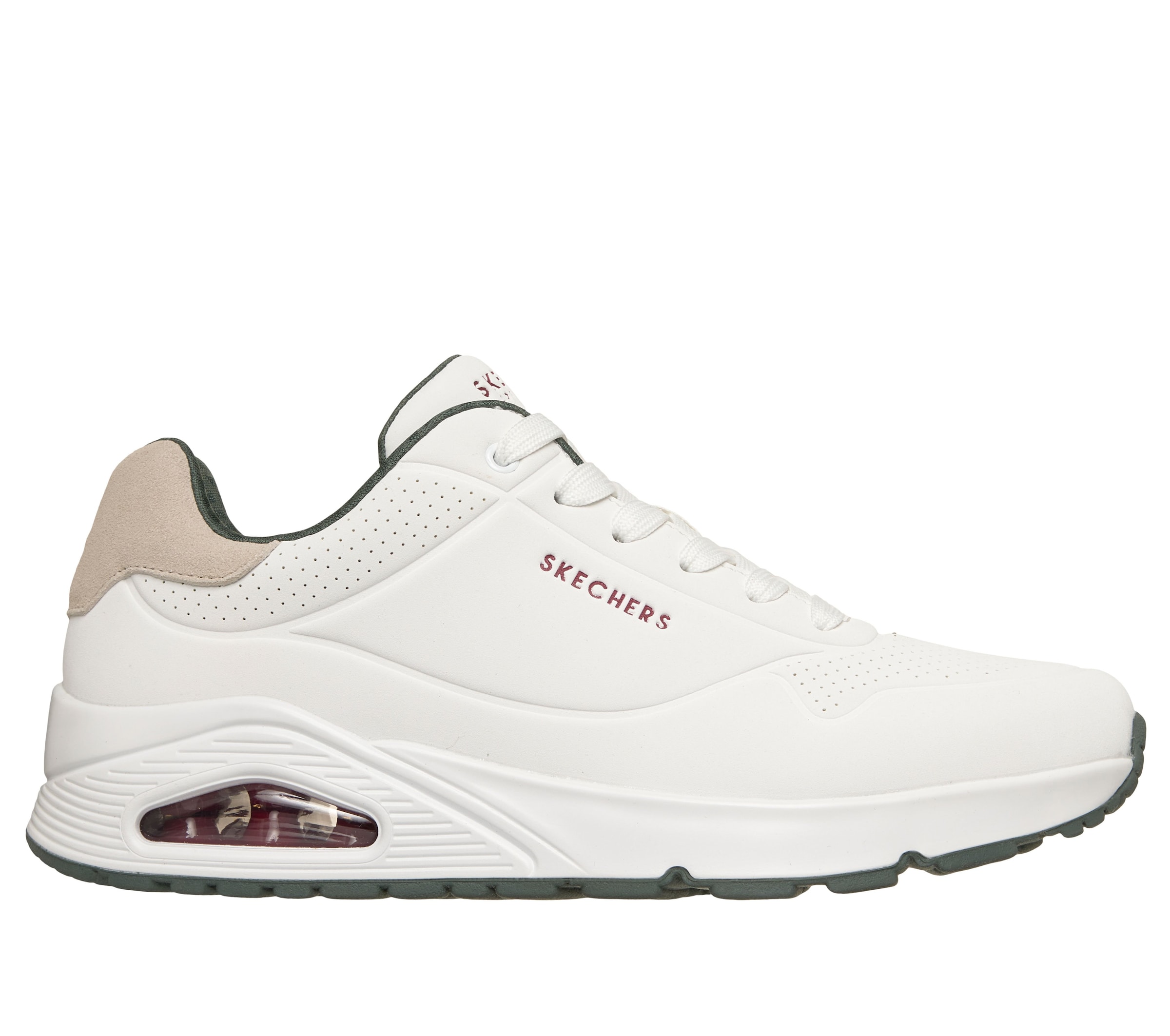 SKECHERS Platform trainers 'Uno - Suited On Air' in White