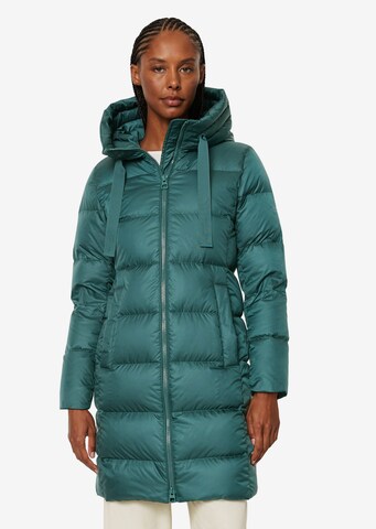 Marc O'Polo Winter Coat in Green: front