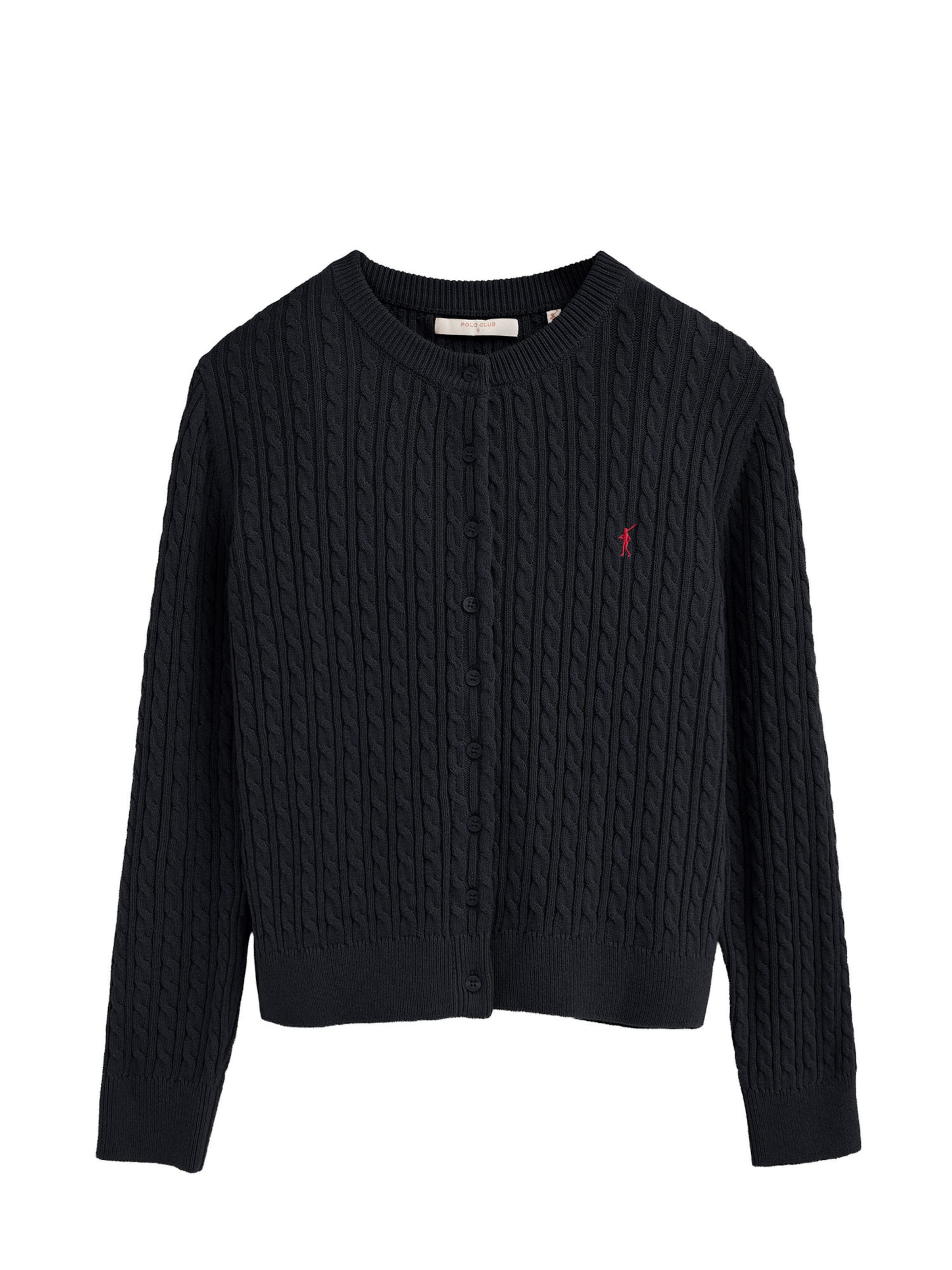Polo Club Pullover in Blau: Vorderseite