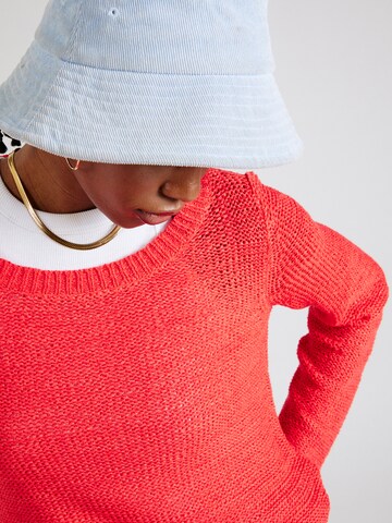 Pull-over 'Geena' ONLY en rouge