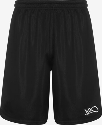 Pantalon de sport K1X en noir : devant