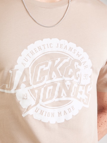 Jack & Jones Premium Shirt 'JPRBLUBARON' in Brown