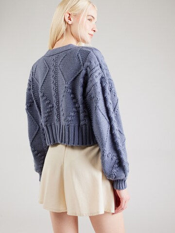 florence by mills exclusive for ABOUT YOU Knit cardigan 'Candy Corn' in Blue