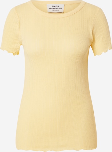 Tricou 'Trixa' MADS NORGAARD COPENHAGEN pe galben pastel, Vizualizare produs