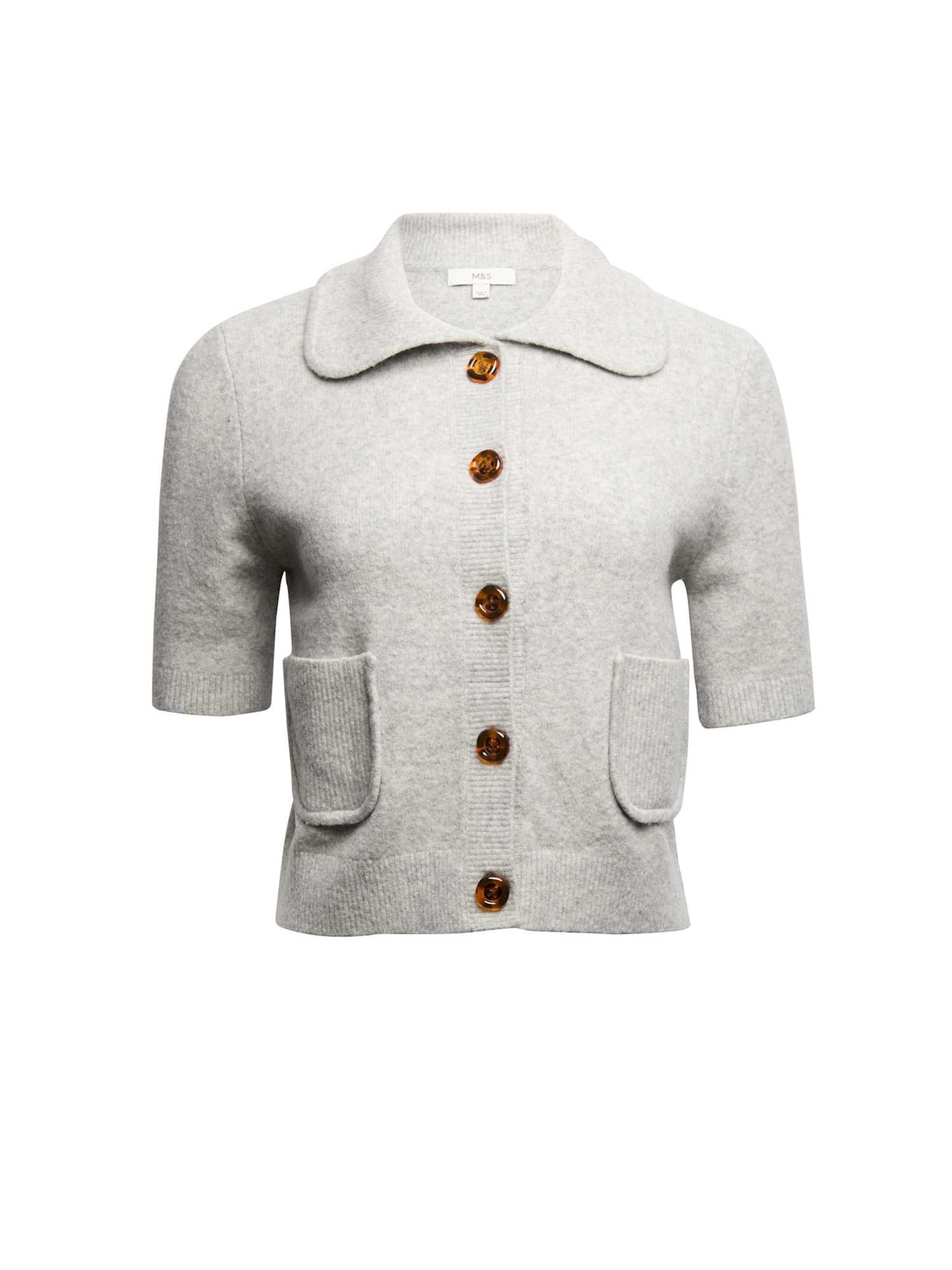 Cardigan Marks & Spencer en gris : devant