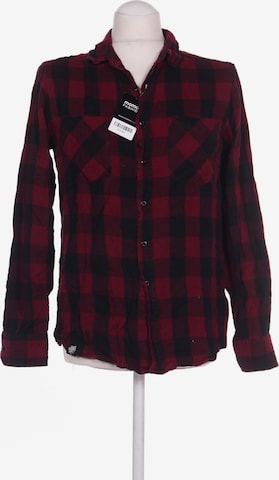 Urban Classics Button Up Shirt in M in Red: front