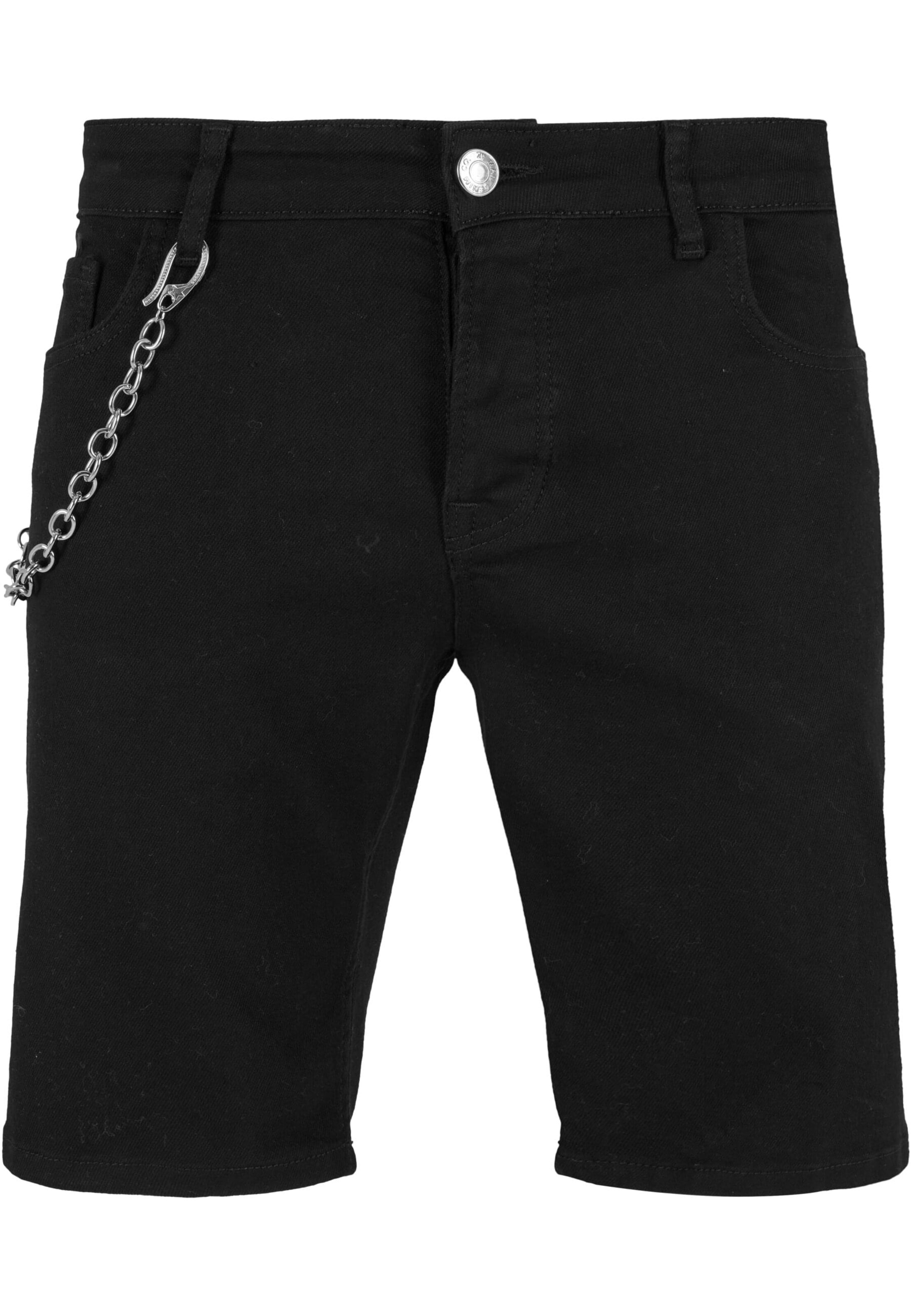 2Y Premium Regular Jeans in Zwart: voorkant