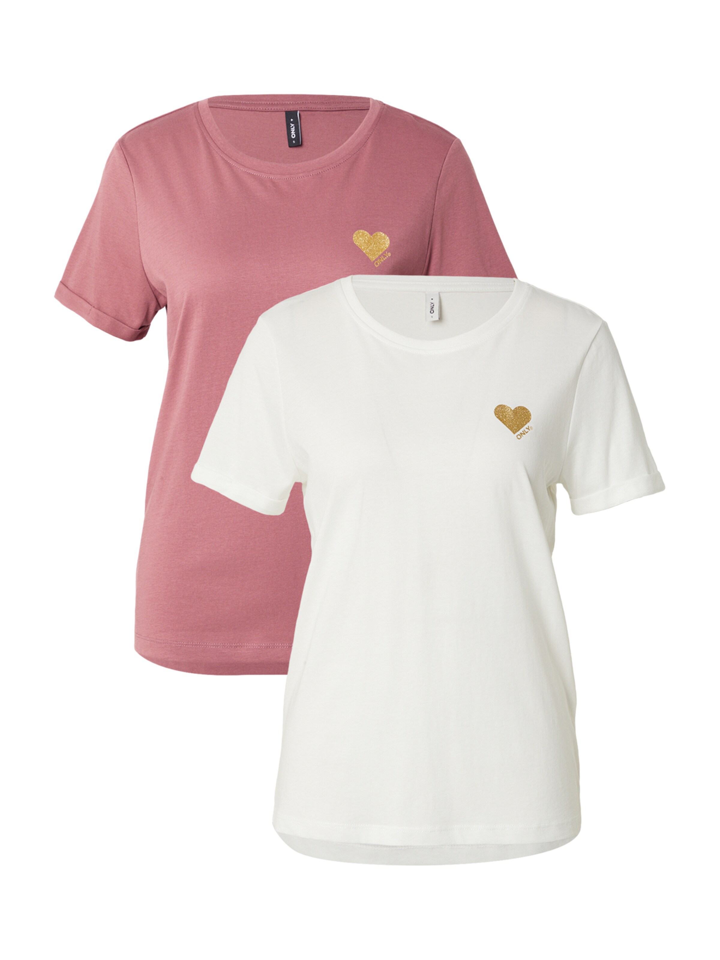 ONLY T-Shirt 'ONLKITA' in Pink: Vorderseite