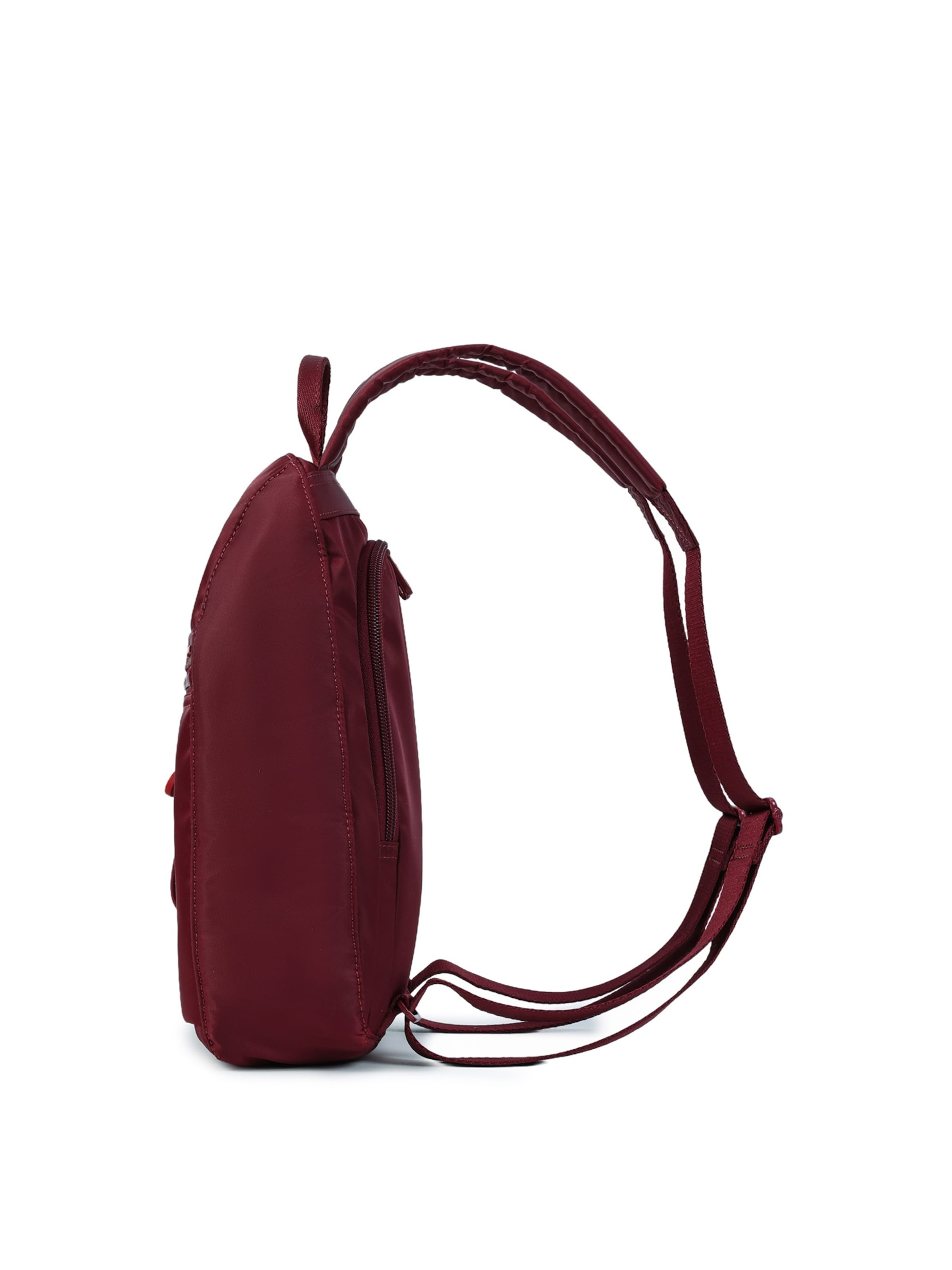 Hedgren Rugzak ' VOGUE 6L ' in Rood: zijkant