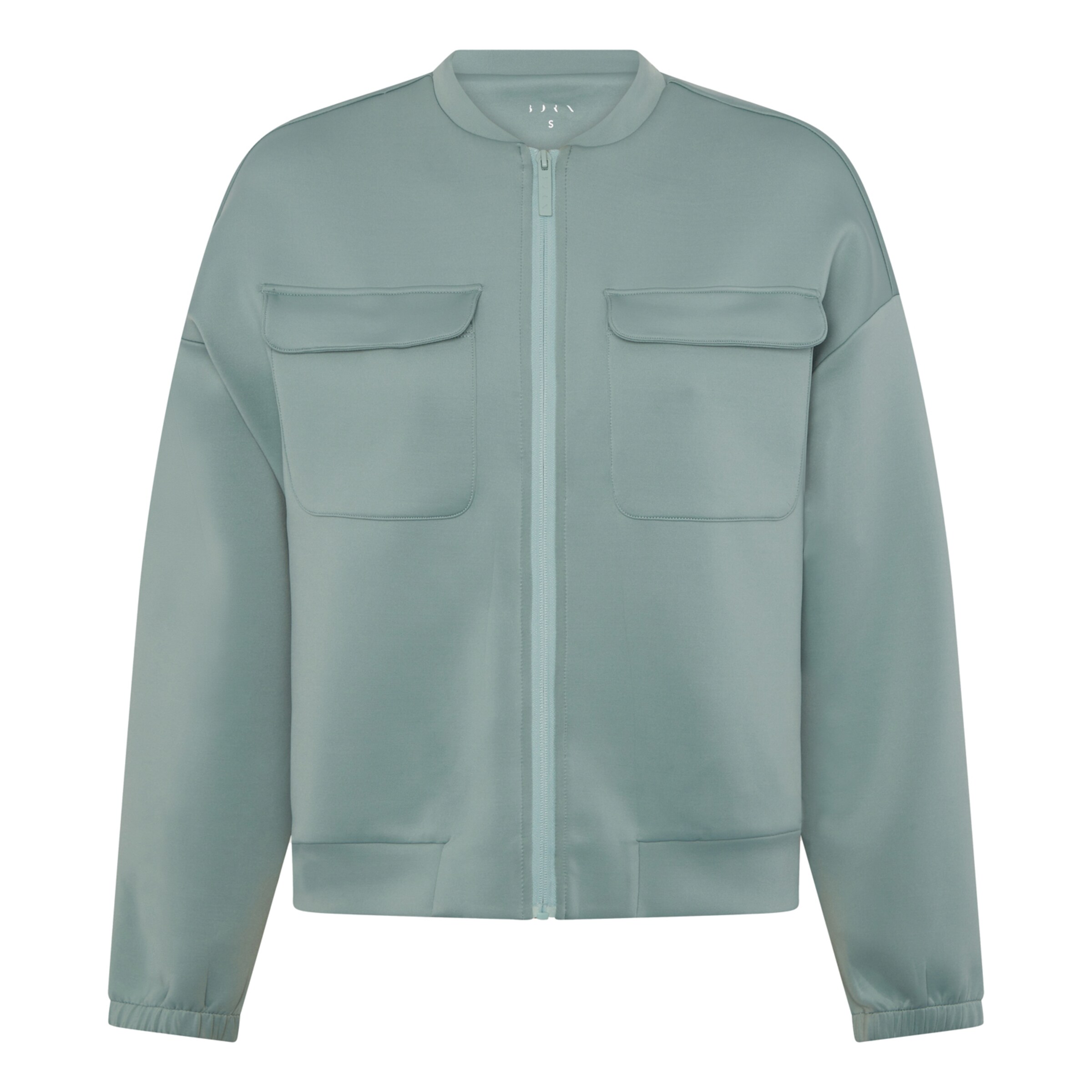 Veste mi-saison 'Graft' Born Living Yoga en bleu : devant