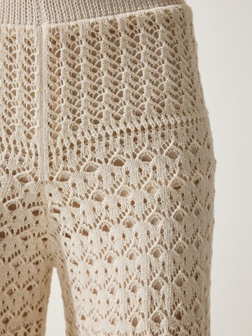 Happiness İstanbul Широкий Штаны в Бежевый