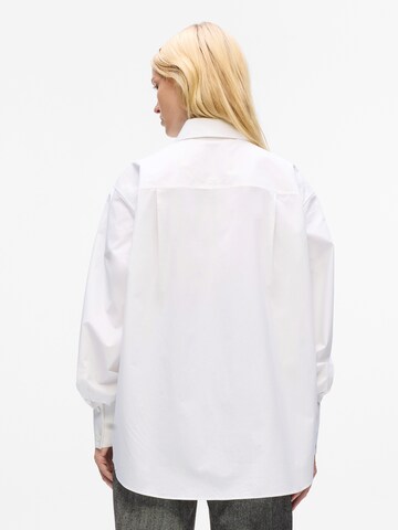 Chemisier Karl Lagerfeld en blanc