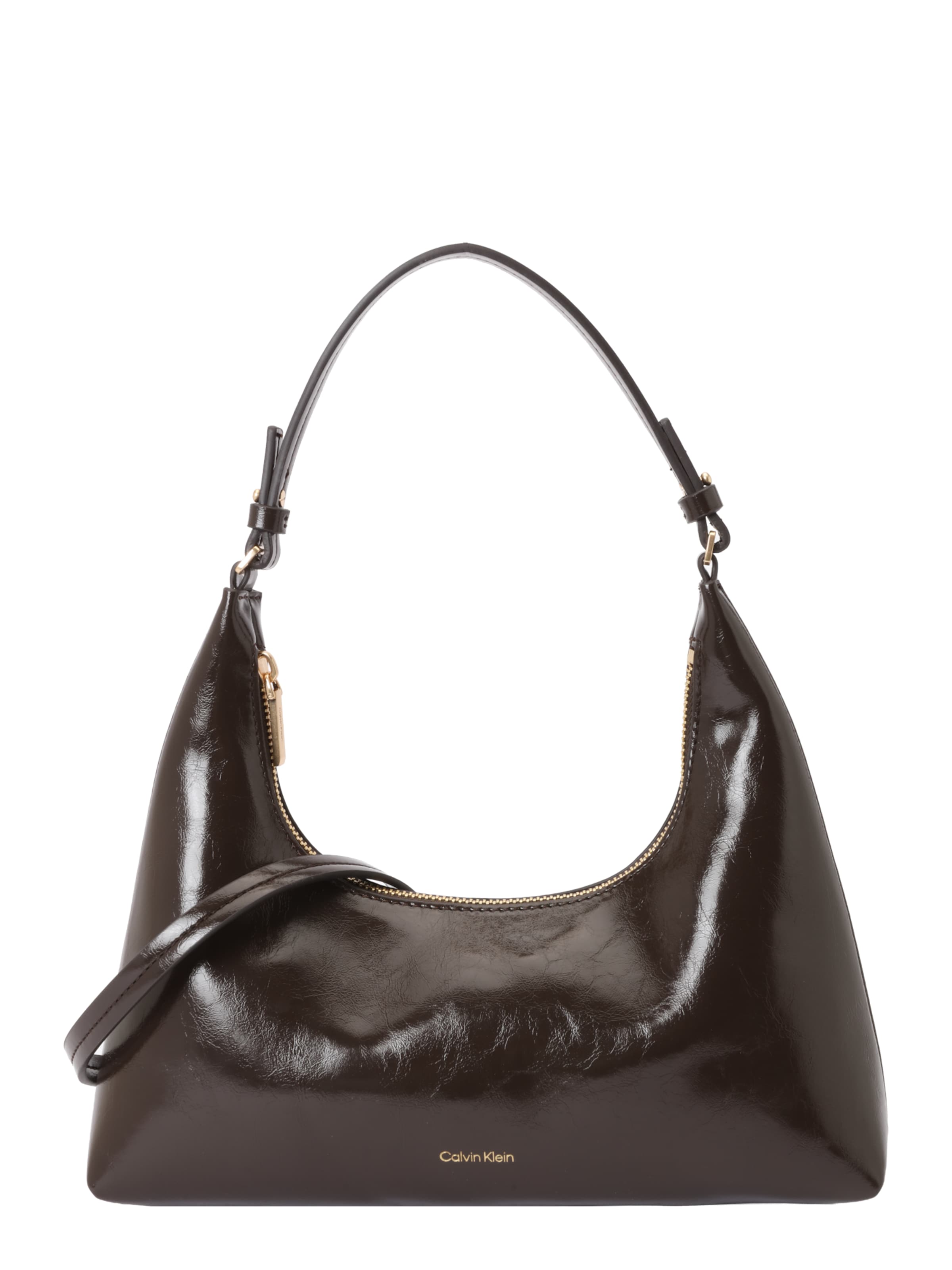 Calvin Klein Schultertasche in Braun: Vorderseite