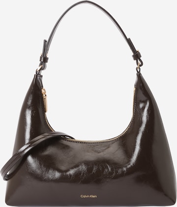 Calvin Klein Schultertasche in Braun: Vorderseite