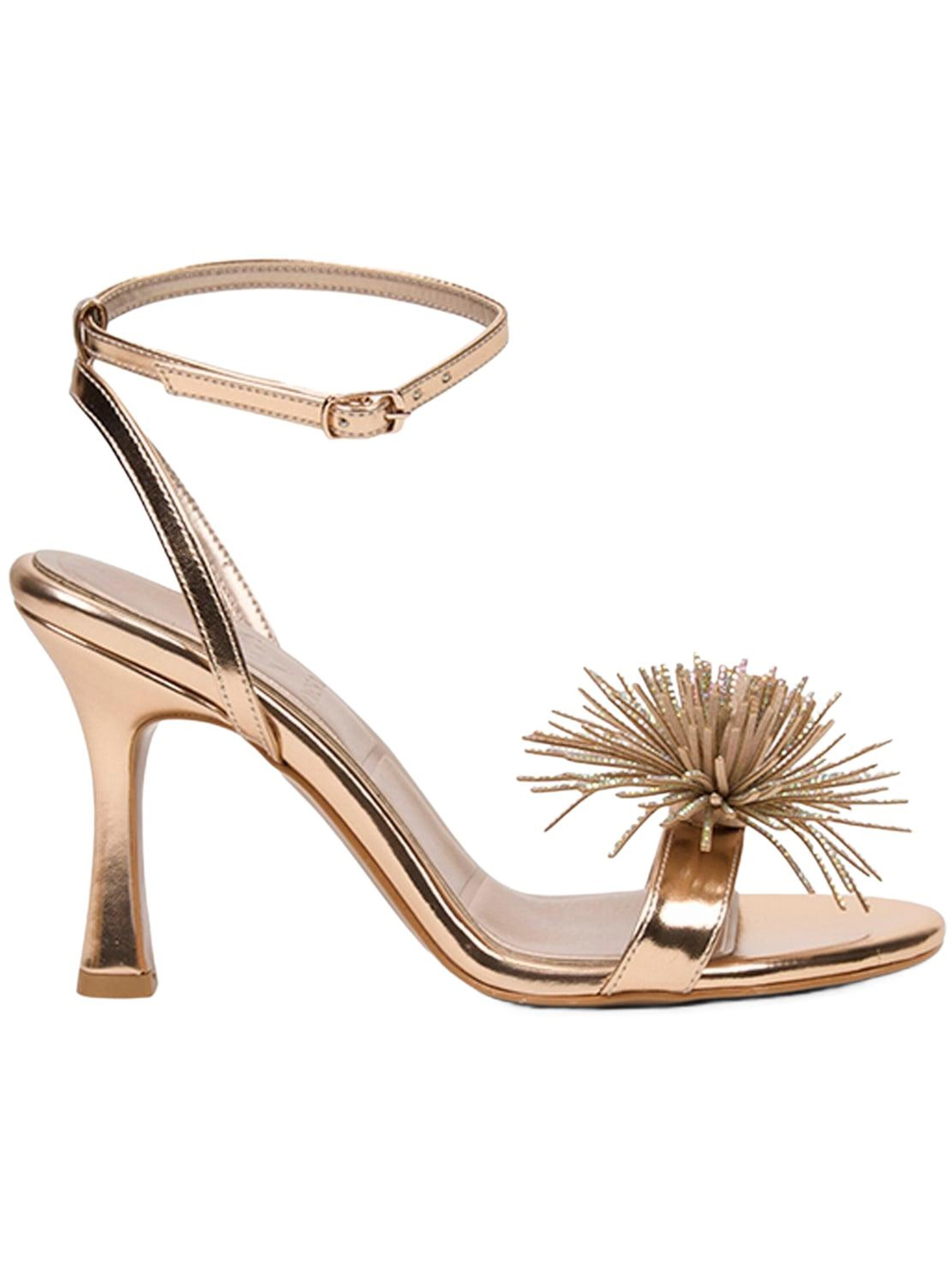 Desa Strap Sandals 'Pumps' in Gold