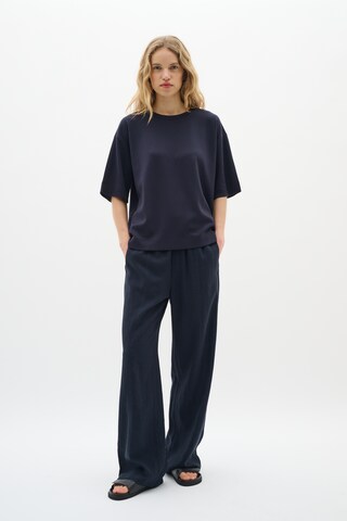 InWear Wide Leg Bukser i blå