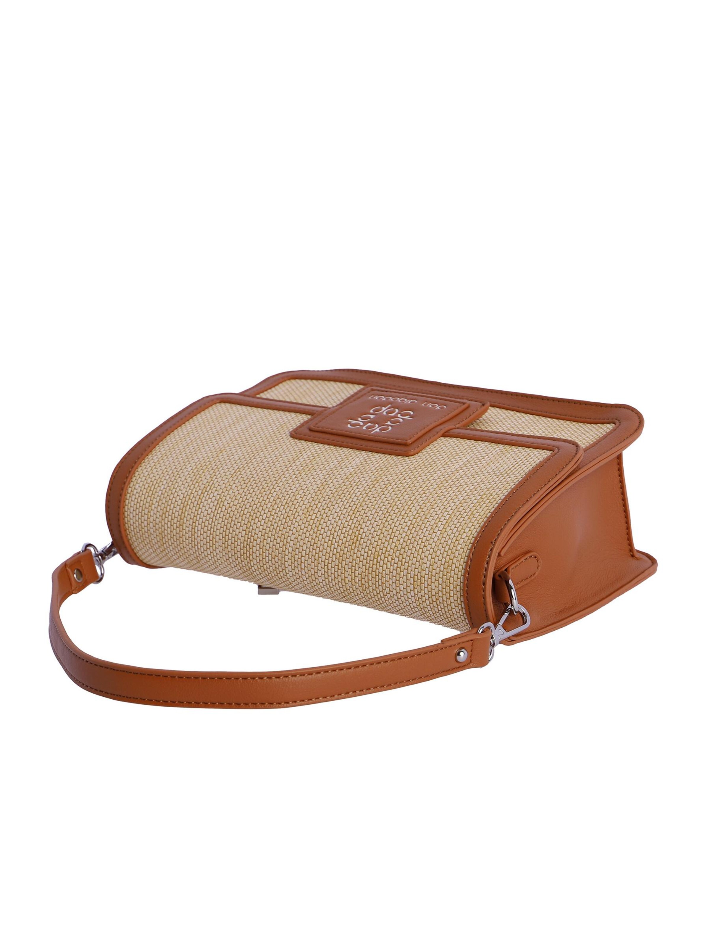 Don Algodon - Bolso de hombro 'Bolso de hombro para mujer de Don Algodon Camila con cremallera' en marrón
