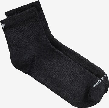 JP1880 Socks in Black: front