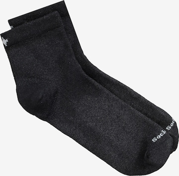 JP1880 Socken in Schwarz: predná strana