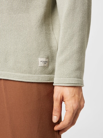 JACK & JONES Regular fit Sweater 'Hill' in Green